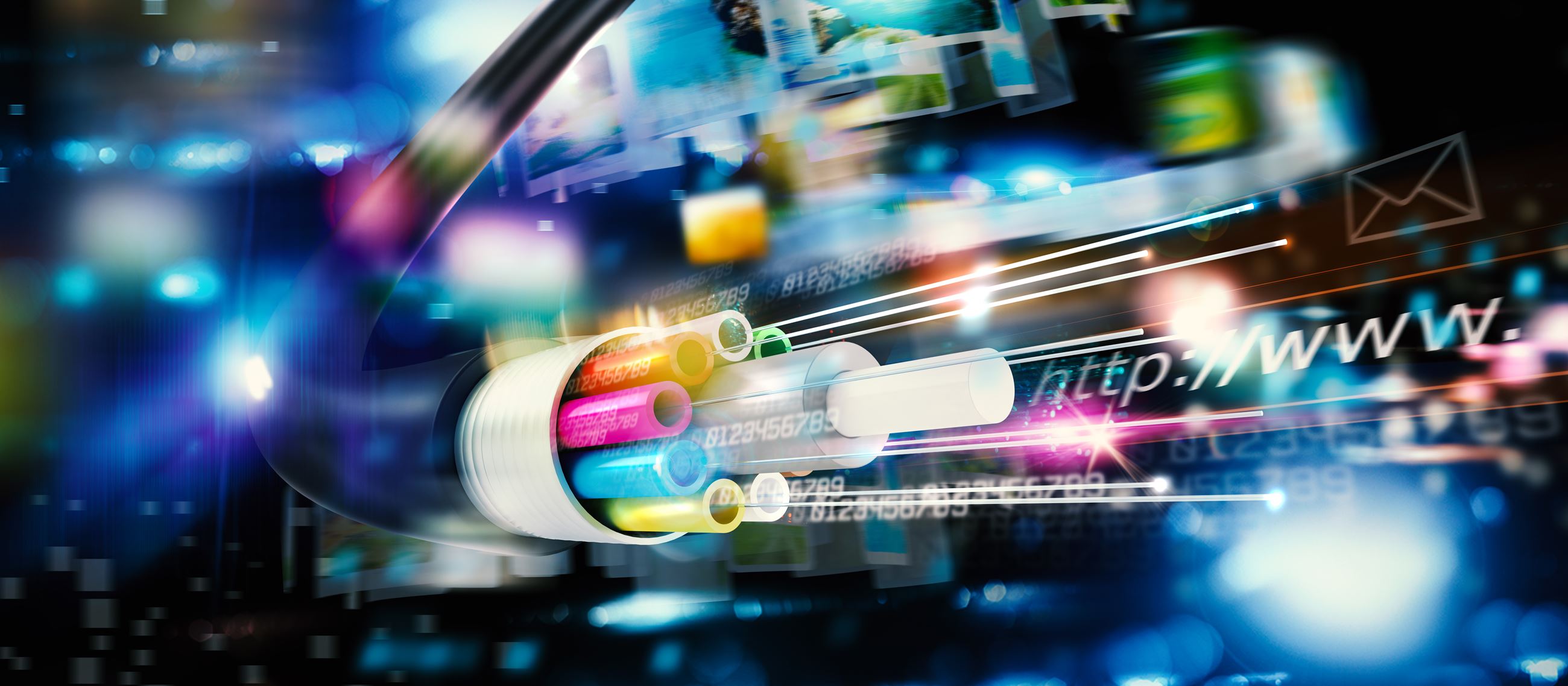 Fiber Cables with colors