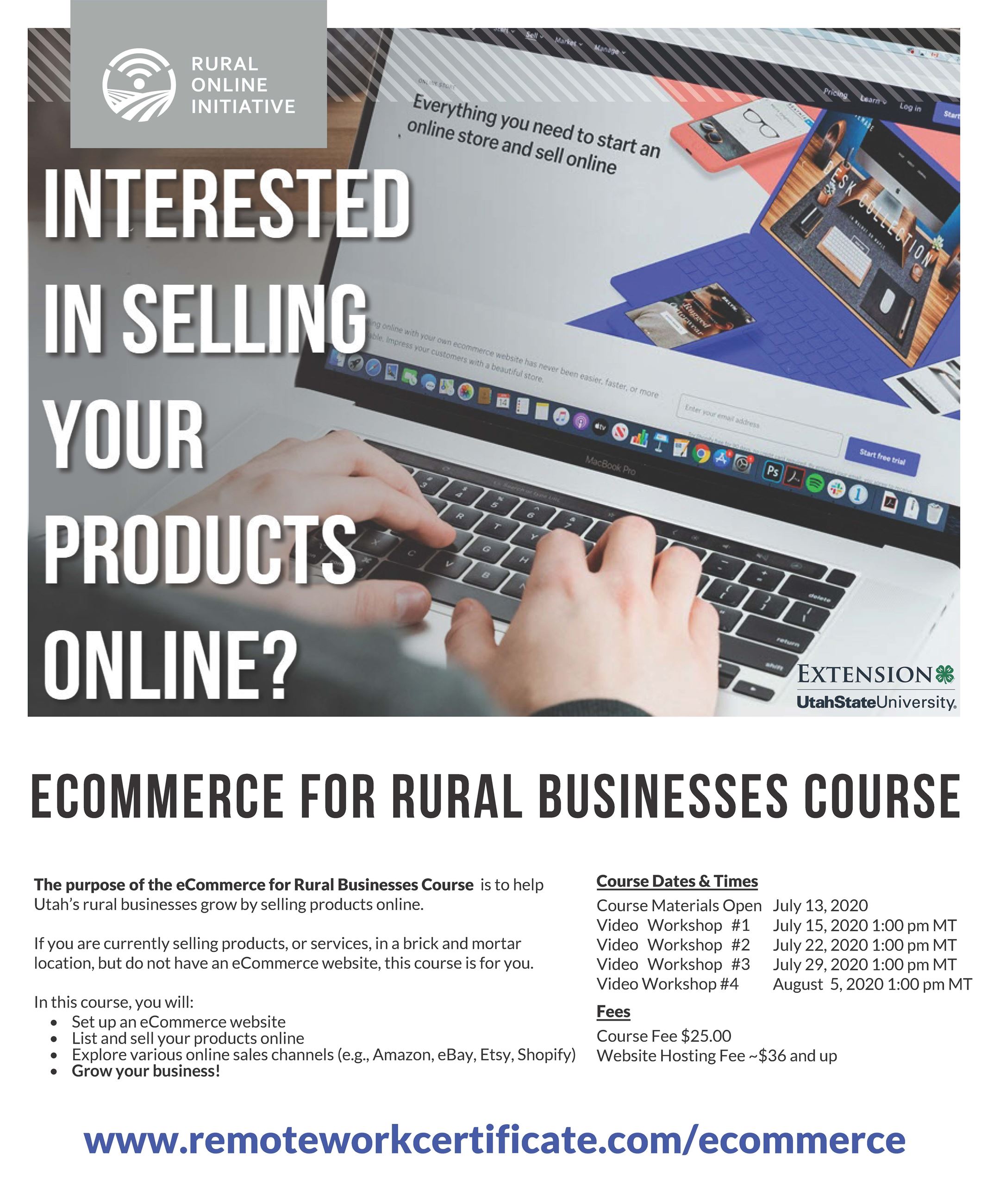 eCommerce flyer