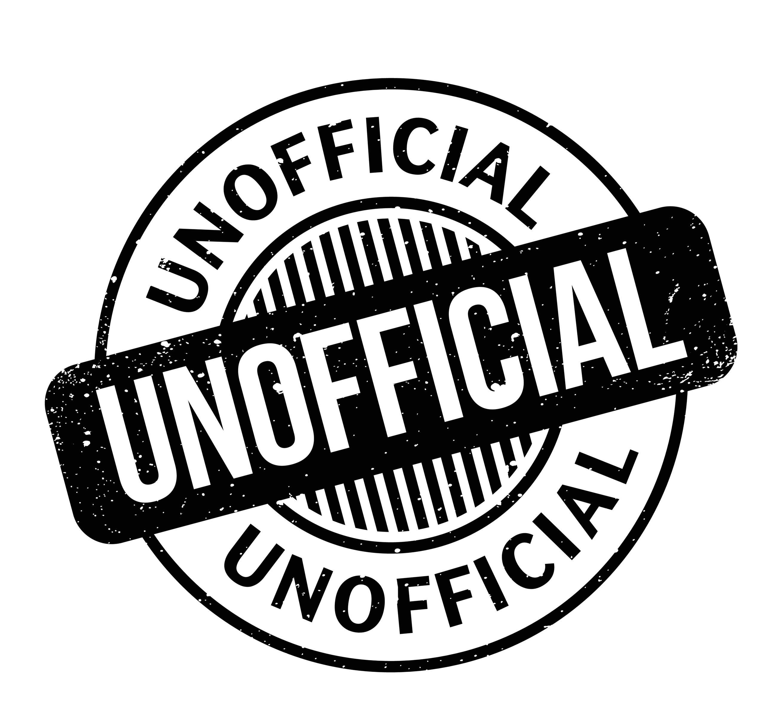 Unofficial stamp