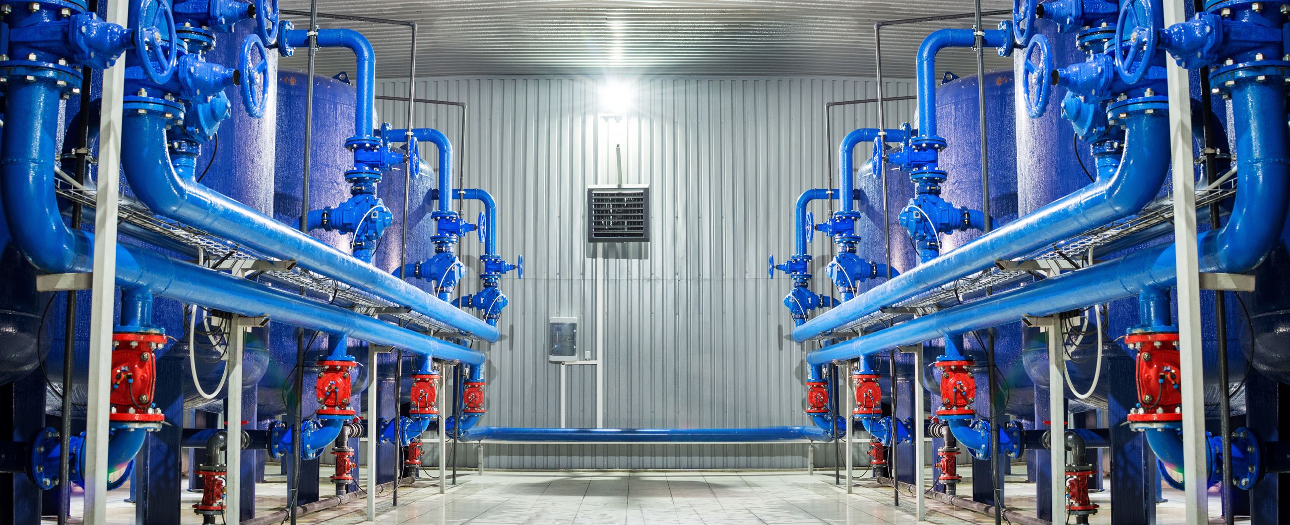 Water System Room with pumps