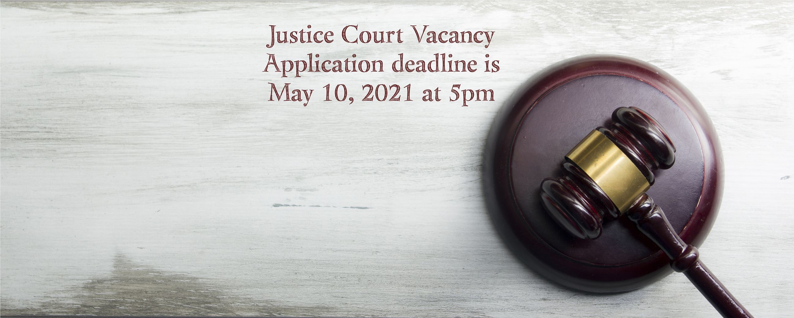 Daggett County Justice Court Vacancy