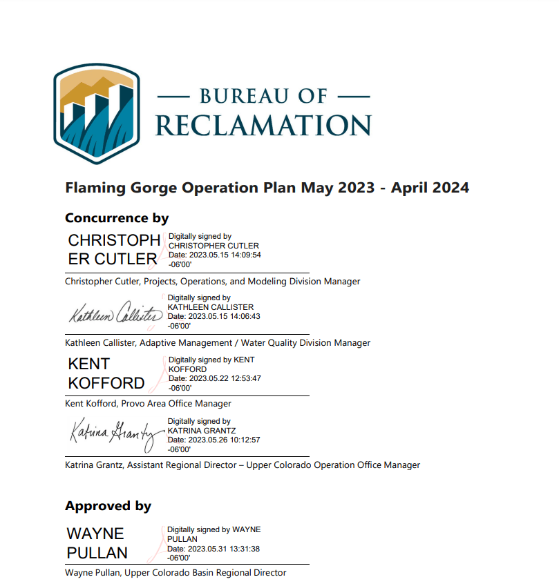 FlamingGorgeOperationPlans2023-2024