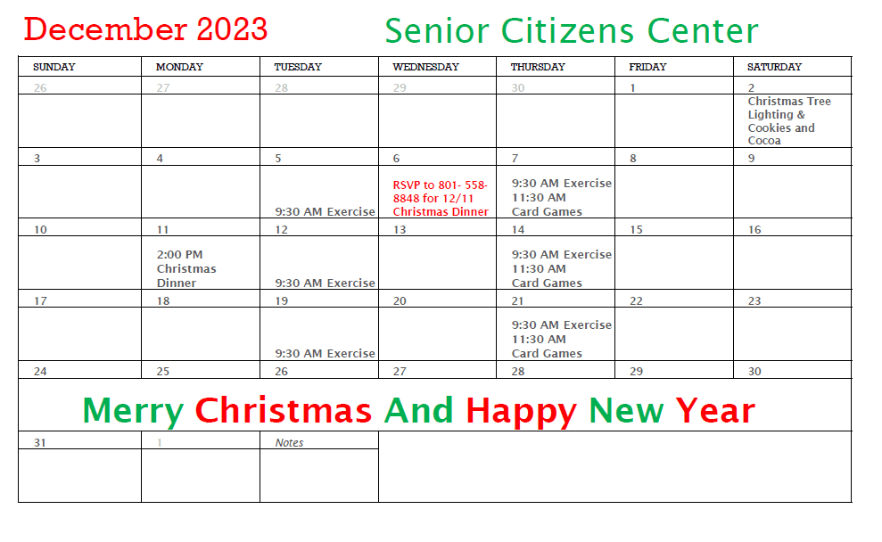 SeniorDecCalendar