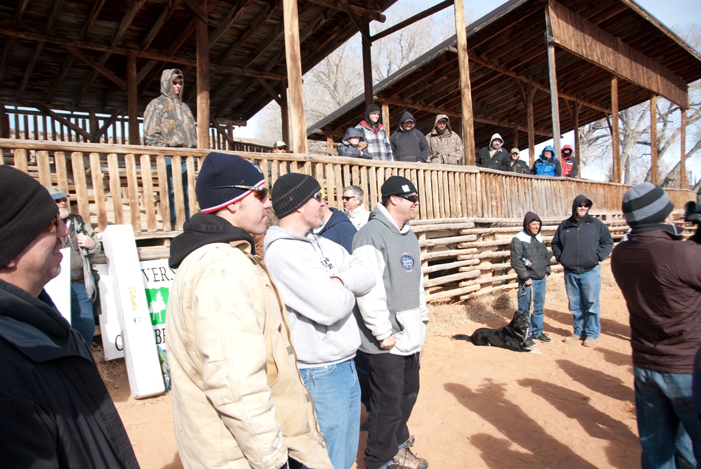 Photo of one of the Teams that caught a tagged fishing waiting to see if they won the grand prize