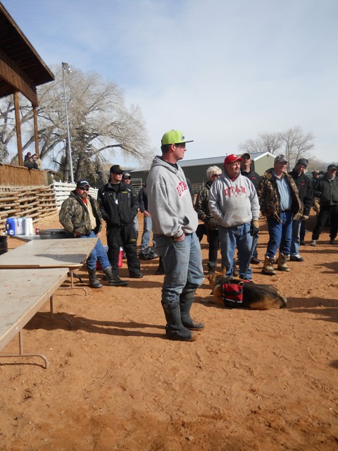 Photo of a member of Team Lail (#329) that caught a combined total of 92 burbot during the 2013 Burbot Bash.