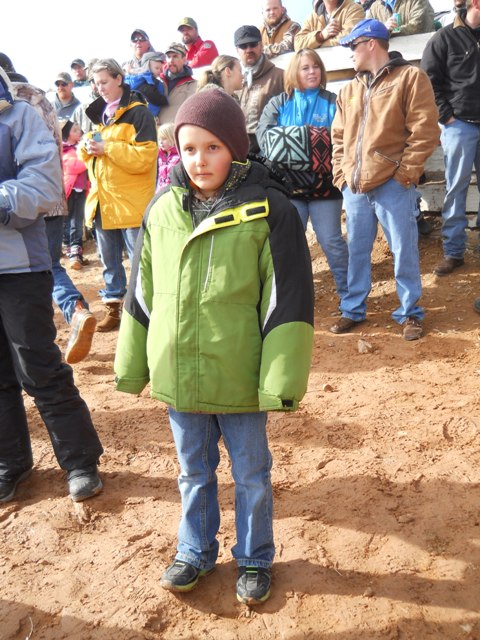 Photo of youth that caught the 2nd smallest burbot at 9.9 inches long