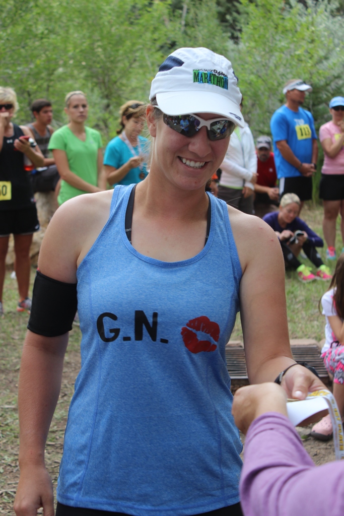 Photo of 10K age group winner for 2013 Tower Rock Run