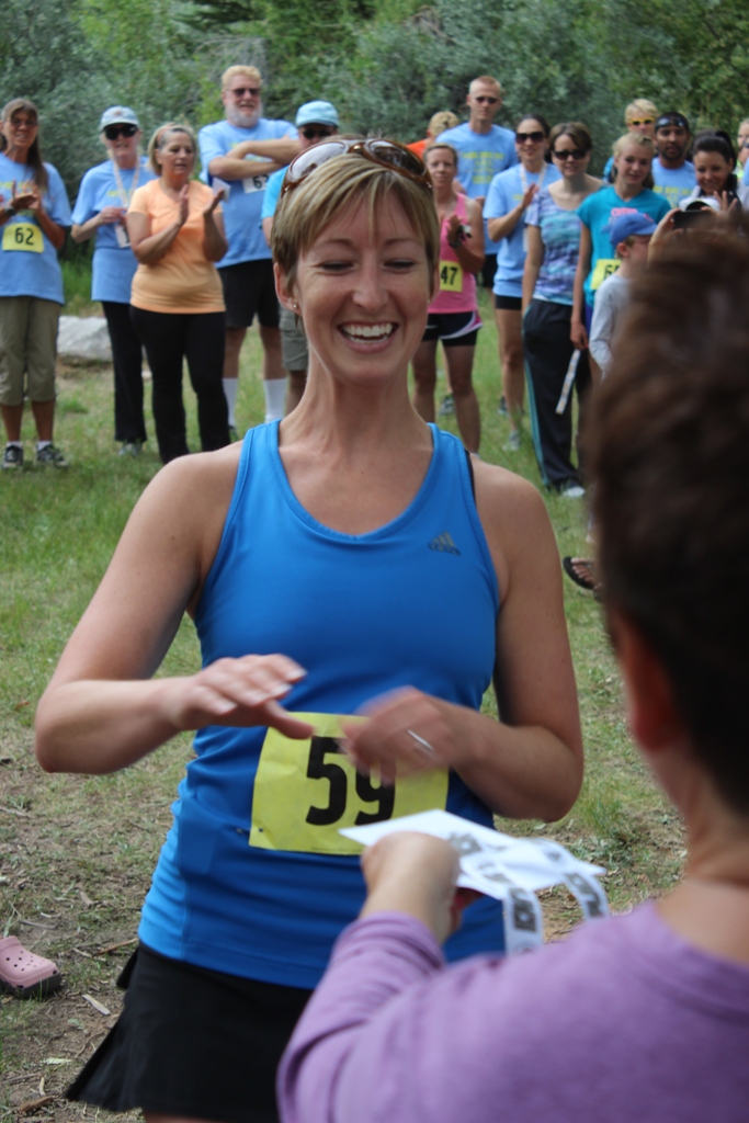 Photo of 10K age group winner for 2013 Tower Rock Run