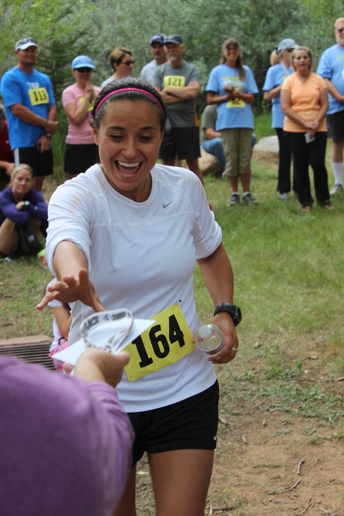 Photo of 10K age group winner for 2013 Tower Rock Run