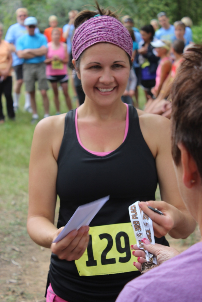 Photo of 10K age group winner for 2013 Tower Rock Run