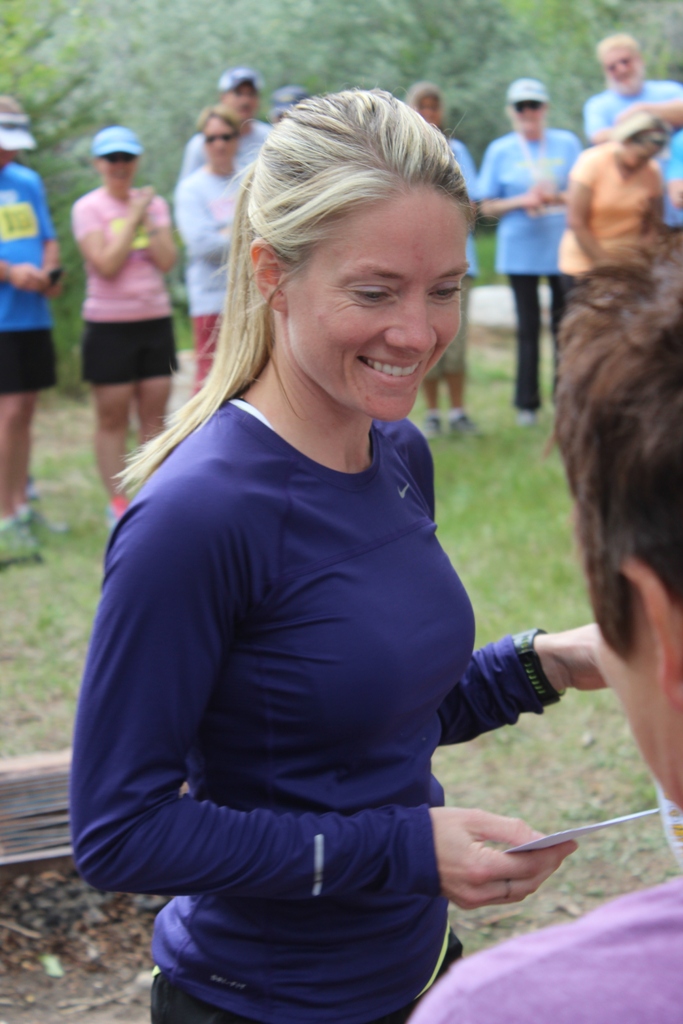 Photo of 10K age group winner for 2013 Tower Rock Run