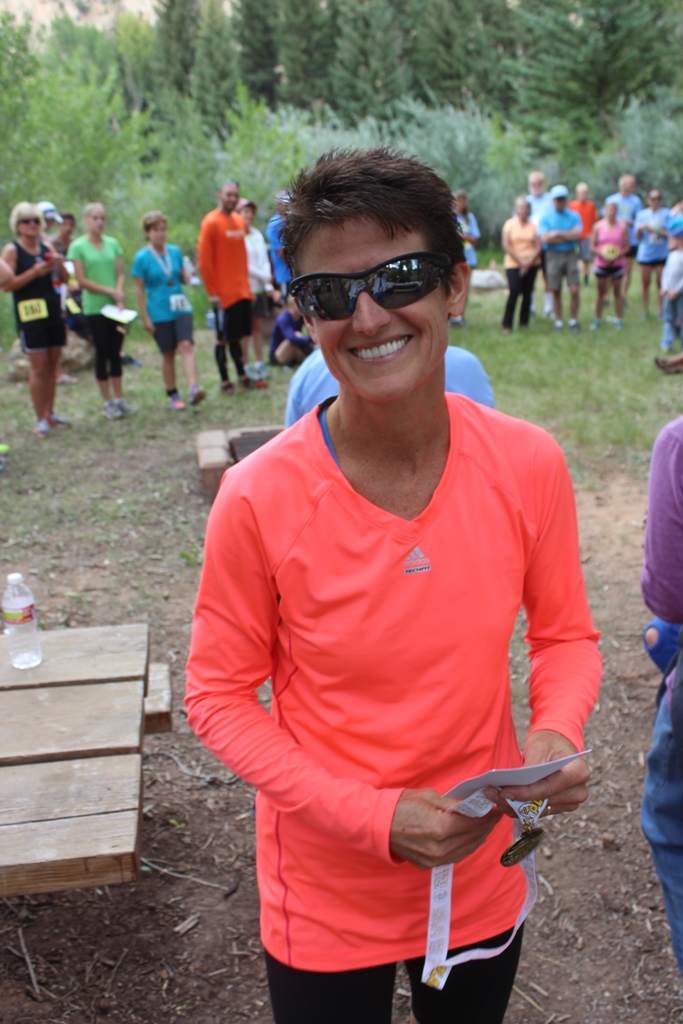 Photo of 10K age group winner for 2013 Tower Rock Run