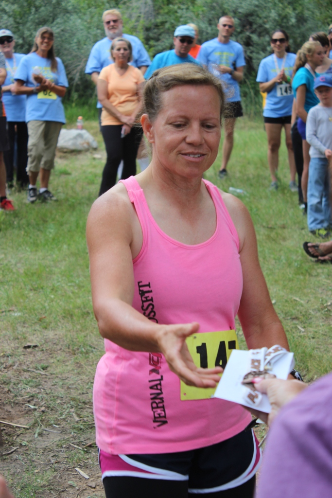 Photo of 10K age group winner for 2013 Tower Rock Run