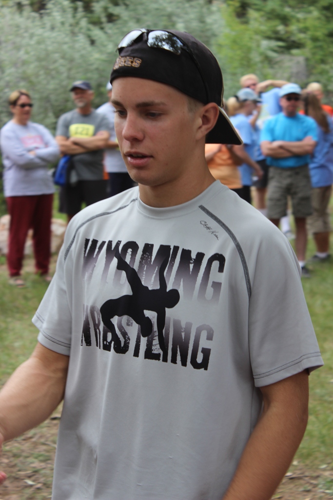 Photo of 10K age group winner for 2013 Tower Rock Run