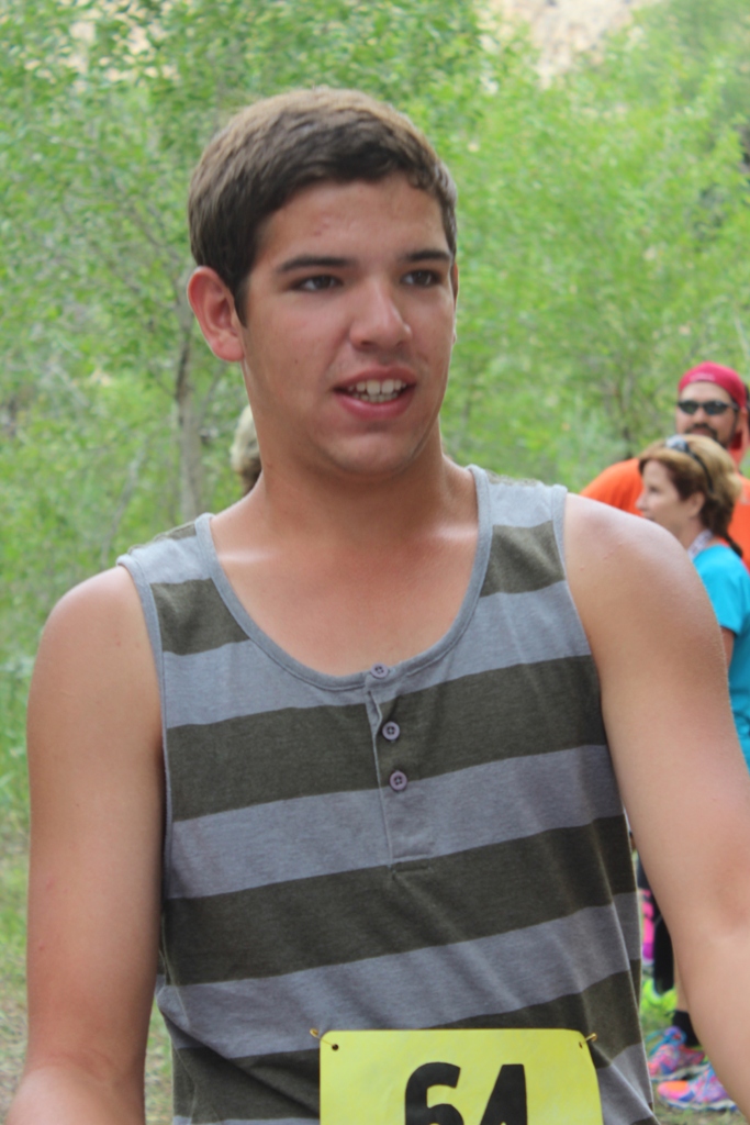 Photo of 10K age group winner for 2013 Tower Rock Run