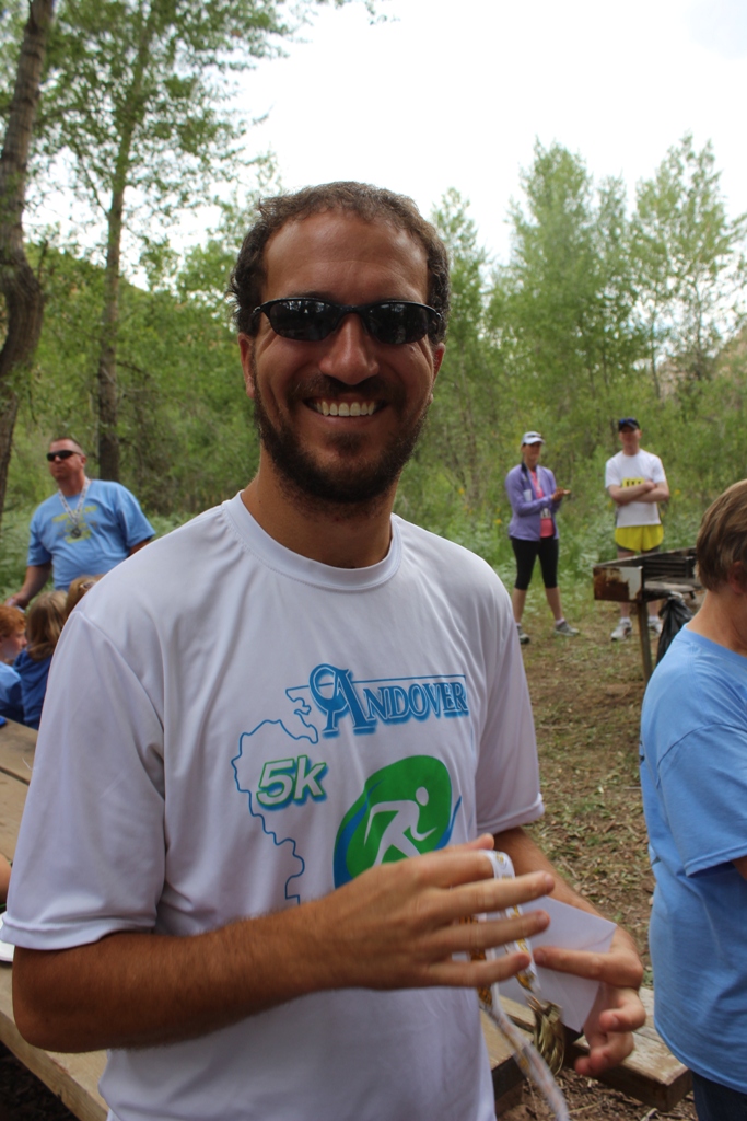 Photo of 10K age group winner for 2013 Tower Rock Run