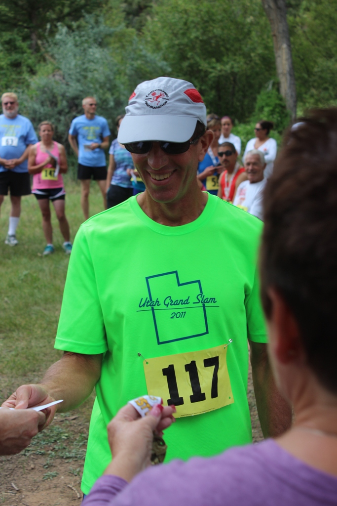 10K age group winner for 2013 Tower Rock Run