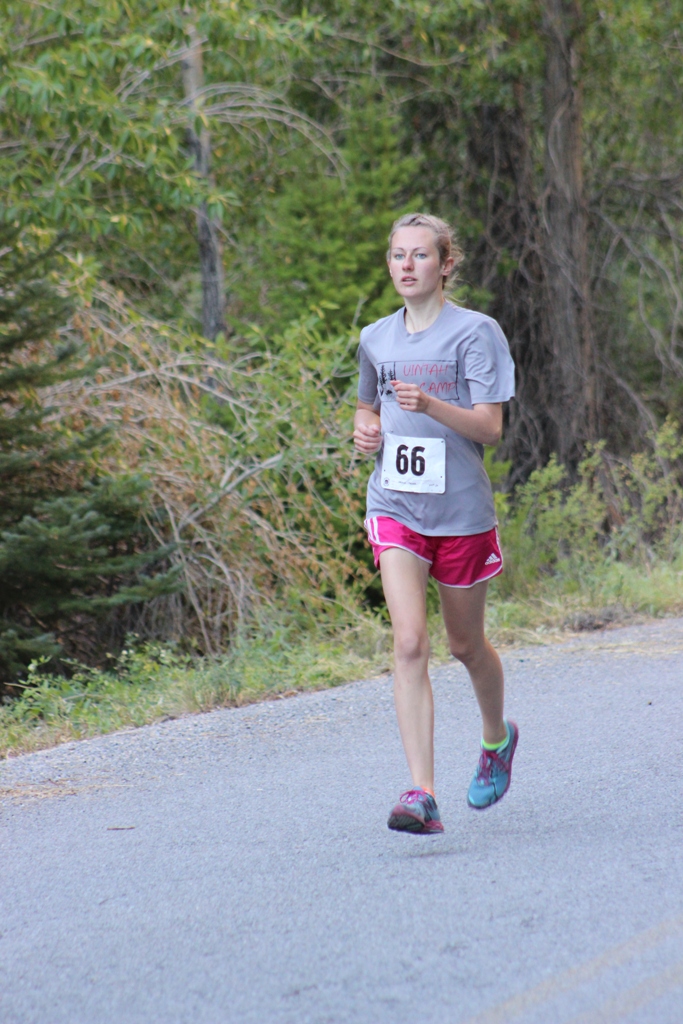 Runner on the course - 2013 Tower Rock Run