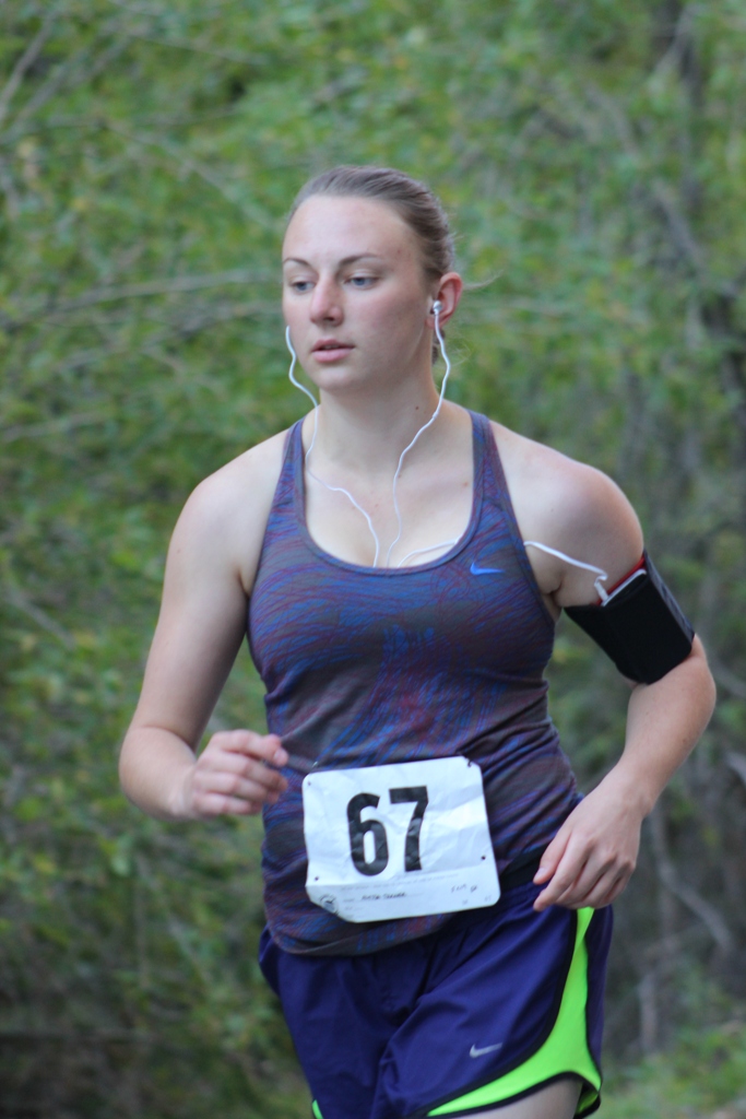 Runner on the course - 2013 Tower Rock Run