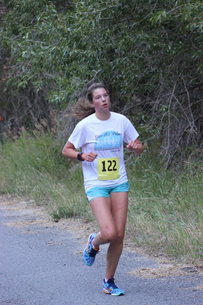 Runner on the course - 2013 Tower Rock Run