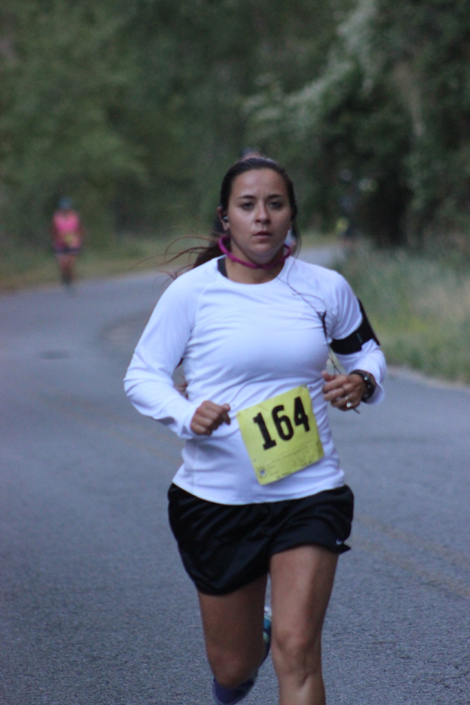 Photo of 10K Runner on the Course for the 2013 Tower Rock Run