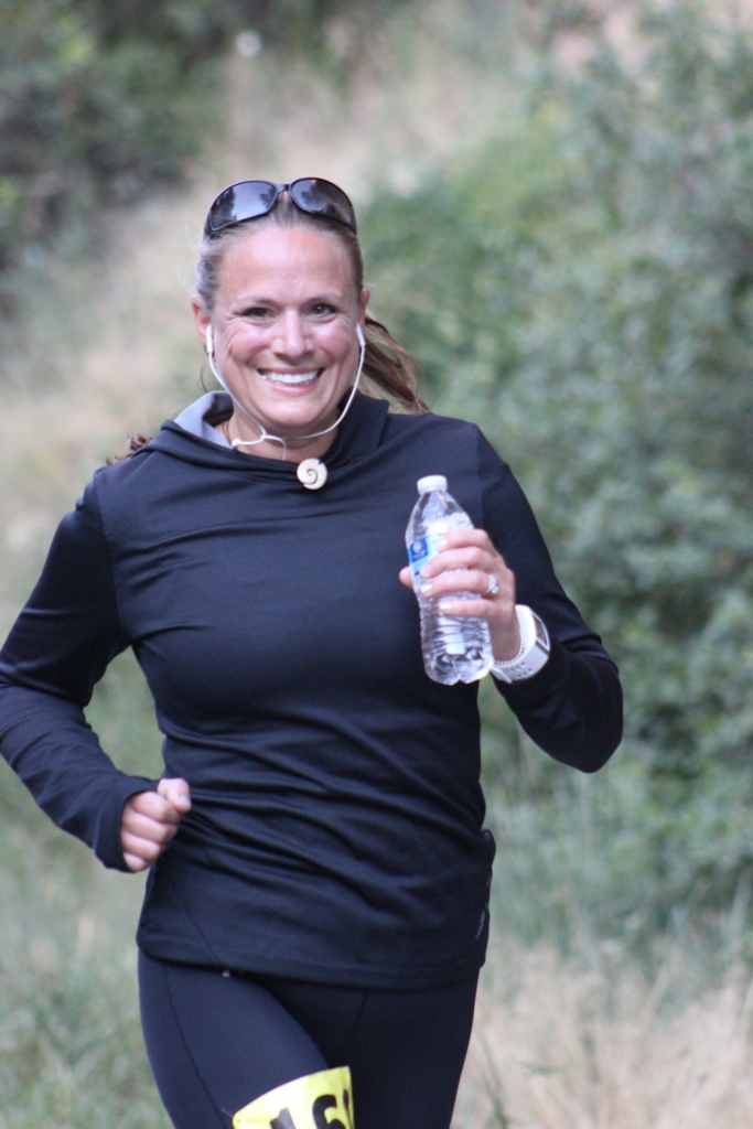 Photo of 10K Runner on the Course for the 2013 Tower Rock Run